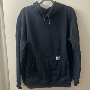 Carhartt Loose Fit Midweight Hoodie, Navy, Lg